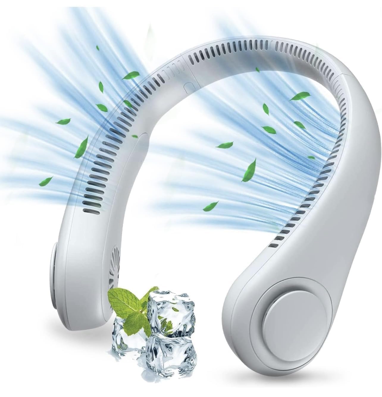 Portable Bladeless Hanging Rechargeable Neck Fan